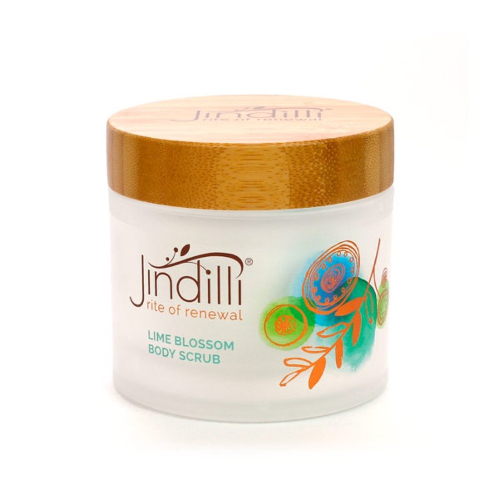 JINDILLI LIME BLOSSOM BODY SCRUB